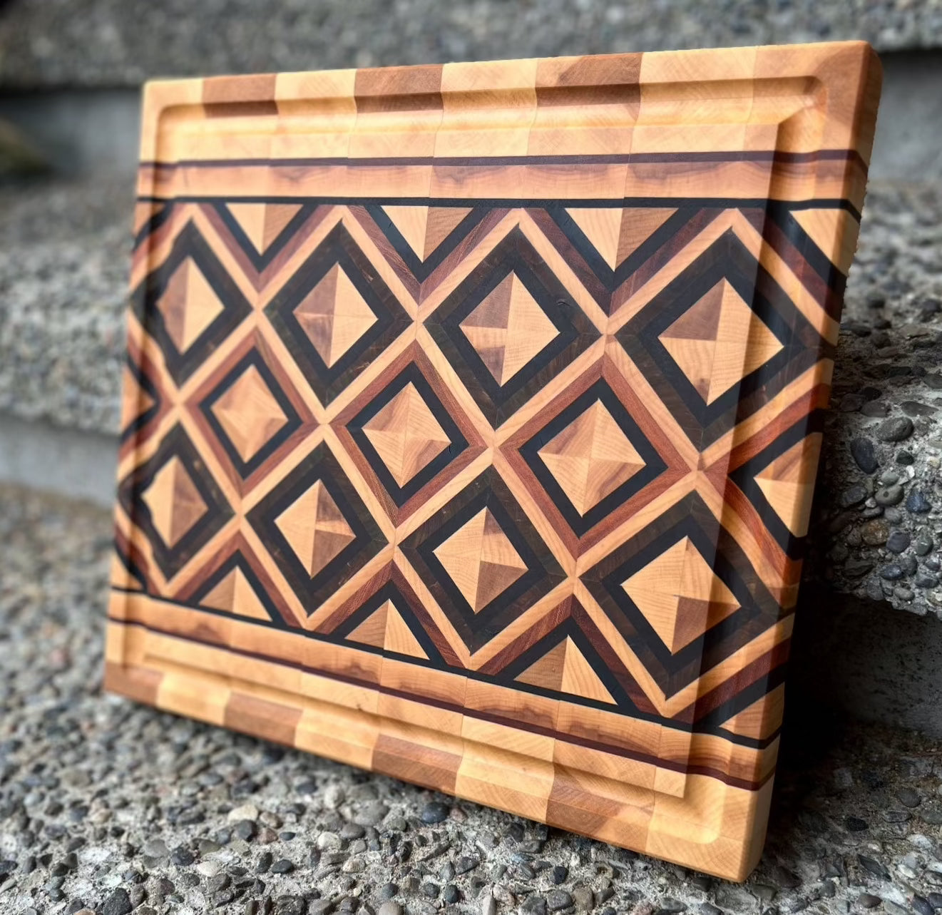 The Tricolour Cutting Board