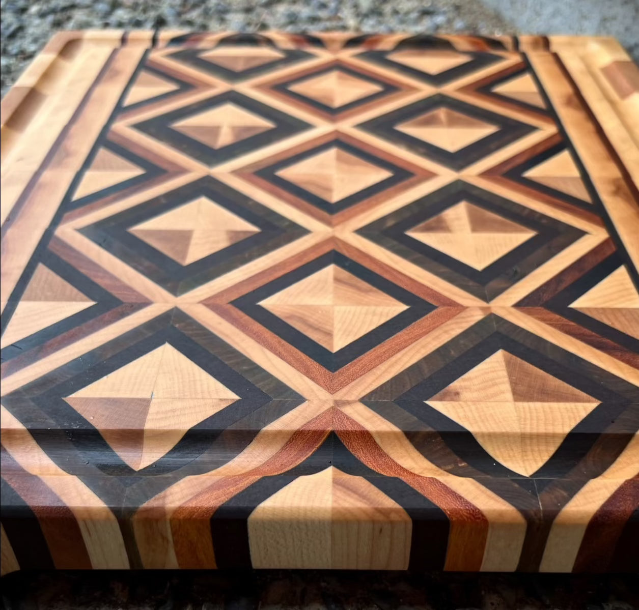 The Tricolour Cutting Board