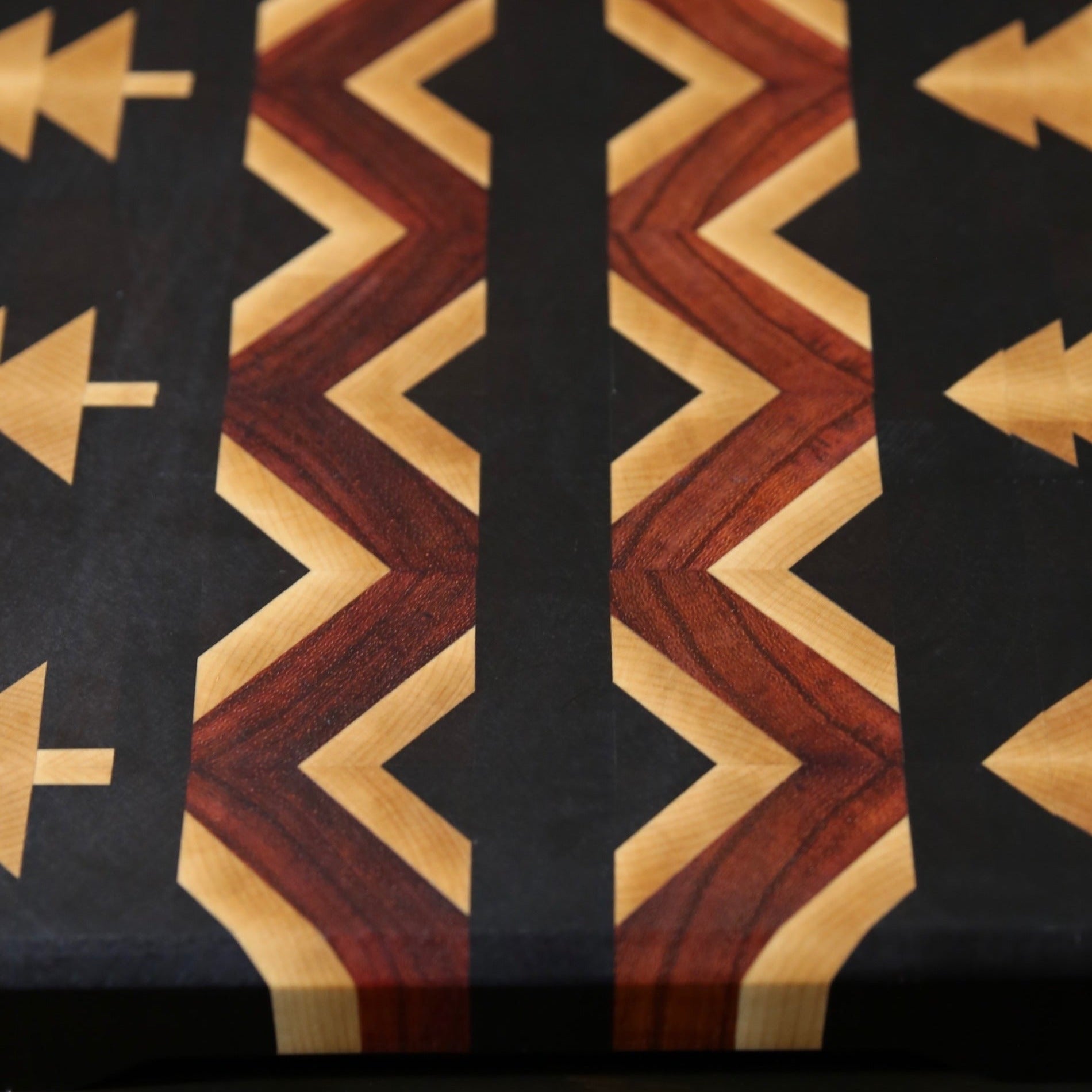 End Grain cutting Board Christmas