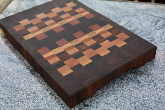 The Mirrored Chaos Cutting Board